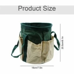 Sac De Jardin Pour Outils Jardinage D'outils Jardinage Avec Toile Oxford Imperméable Avec Chiffon - 6 Poches Peuvent Contenir Des Outils, Sac Rangement Polyvalent Résistant à L'usure,Yeurié -Outil de travail du sol Soldes 67256757 3