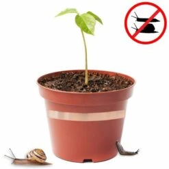 YOOUYIDA Ruban De Cuivre Anti-escargots Et Escargots, 2 Pièces, Adapté Aux Hérissons, Rouleaux De 20 M, Feuille De Cuivre Ruban De Protection Anti-escargots -Outil de travail du sol Soldes 67467142 3