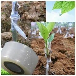 QERSTA 3cm X 100M Kit Outils Du Jardinier Bande De Greffe Pépinière Extensible Auto-Adhésif BIO-dégradable -Outil de travail du sol Soldes 68488728 3