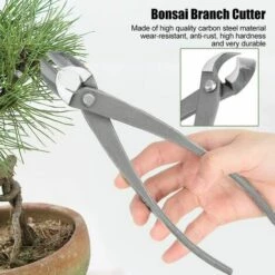 GRID COOL Branch Cutter,Bonsai Sécateur Feuilles Acier Au Carbone 8 Pouces Concave Cutter Bonsai Tools Garden Shear 21.3x5.6cm/8.4x2.2in(L X W) -Outil de travail du sol Soldes 68492322 5