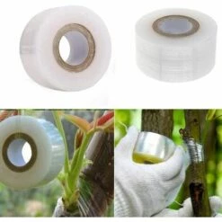 Cisea 3cm X 100M Kit Outils Du Jardinier Bande De Greffe Pépinière Extensible Auto-Adhésif BIO-dégradable -Outil de travail du sol Soldes 68583914 5