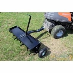 LE POISSON QUI JARDINE.FR Scarificateur, Aérateur De Gazon, Pour Tondeuse Autoportée, 102 Cm -Outil de travail du sol Soldes 8282740 4